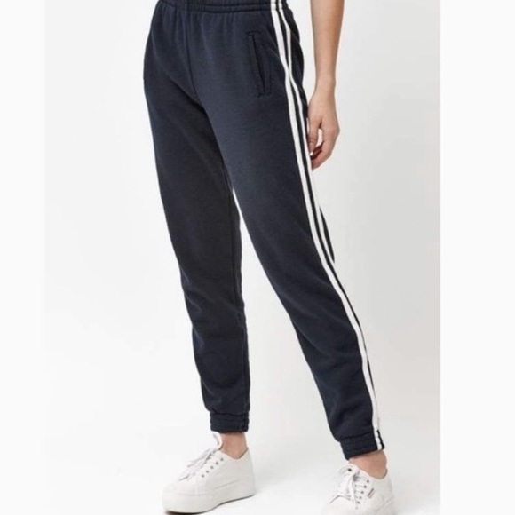 Brandy Melville Pants & Jumpsuits Brandy Navy Blue Striped